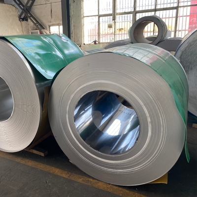 Custom Cold Rolled Stainless Steel Sheet Coil / Strip 304 With 0.05mm