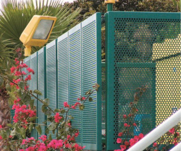 최신 회사 사례 퍼포레이티드 알루미늄 판의 애플리케이션