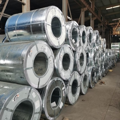 Zinc Coated  Galvanized Steel Coils HDGI / GI Hot Dipped S235 S355 Grade C Mild