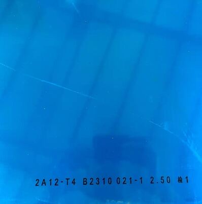 High Strength Extruded Multi Thickness 2A12 T4 Aluminum Alloy Sheet JIS Standard Ceiling Wall PVC Coating Aluminum Layer