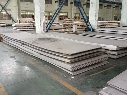 Smooth Edge Stainless Steel Plate Sheet 441 S32760 2205 with Decoration PVD Color and Hairline Brushed Cutting Service