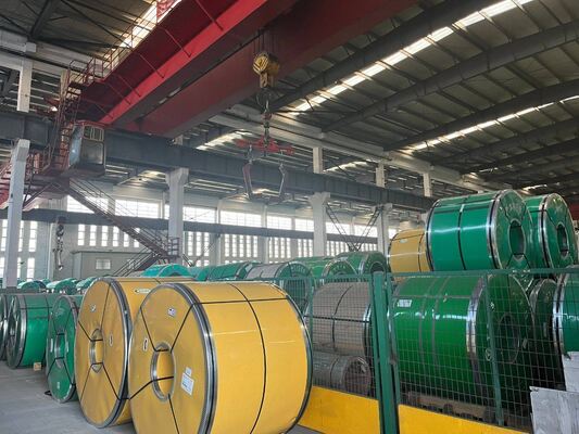 As Requirement Stainless Steel Strip 500mm 550mm 580mm Width Silver High Strength Coil Inspection 904L 410 2205